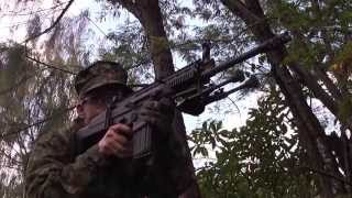 あっちゃんのグアム実銃射撃レポート　FN SCAR-H Rifle shooting in Guam