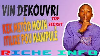 Vin konen Koman pou épargné tête ou de manipulation sa yo💪📲🤝🕊️#topsecret