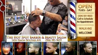 Barbershop commercial - The Hot Spot Barber and Beauty Salon - New Orleans