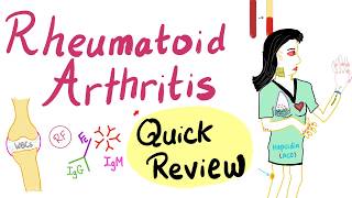 Rheumatoid Arthritis (RA) - Quick Review - Rheumatology Playlist