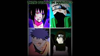 The four horsemen of tragic backstory in Naruto