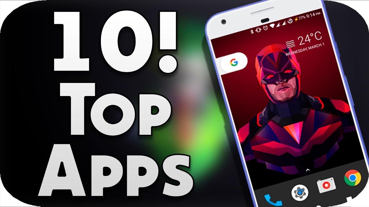 Top 10 Best Free Android Apps March 2017!! - YouTube