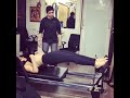 bhumi pednekar doing pilate bhumi pednekar with hot fitness