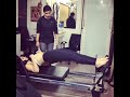 bhumi pednekar doing pilate bhumi pednekar with hot fitness