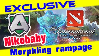 MORPHLING RAMPAGE. Alliance Nikobaby. The International 2021