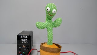What Happens Apply HIGH VOLTAGE to Electric Toys? (Dancing Cactus)