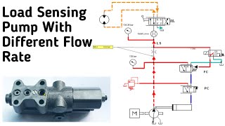 Load Sensing Pump With Different Flow Rate