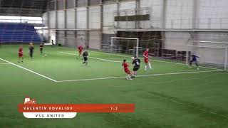 Vieni vartai 2:4 VSG United, 7x7 Lyga C grupė, Sportima 2019/03/24