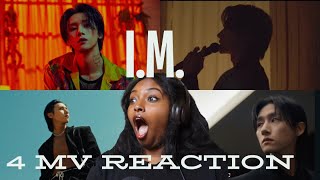 MONSTA X I M | REACTION!! |GOD DAMM THIS MAN 🥵| LURE, HABIT, OVERDRIVE & GOD DAMN MV |