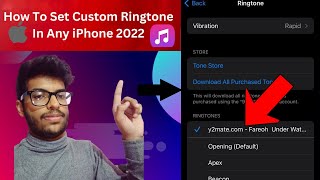 How To Set Custom Ringtone In Any iPhone 2022 || Custom Ringtone IOS