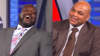 Chuck: "There's a clock on the stove!" 🤣 NBA on TNT