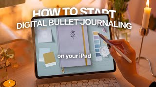 How to start Digital Bullet Journaling on your iPad in 2025 📓♡ | Beginner Tutorial