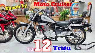 Mới Về Lô Moto Cruiser Giá Rẻ GZ150A , Rebel 300 , Rebel 500 , Vulcan 650