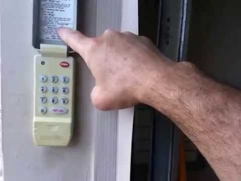 Genie Garage Door Control Panel