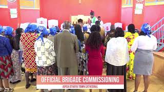 OFFICIAL BRIGADE COMMISSIONING AT AIPCA OTHAYA TOWN CATHEDRAL -MUKARO SOUTH  DIOCESE