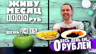 ДЕНЬ 14 - 15: БЕСПЛАТНО ПРОДУКТЫ в КАРУСЕЛИ 🥣 ЖИВУ МЕСЯЦ НА 1000 РУБЛЕЙ в 2021 году