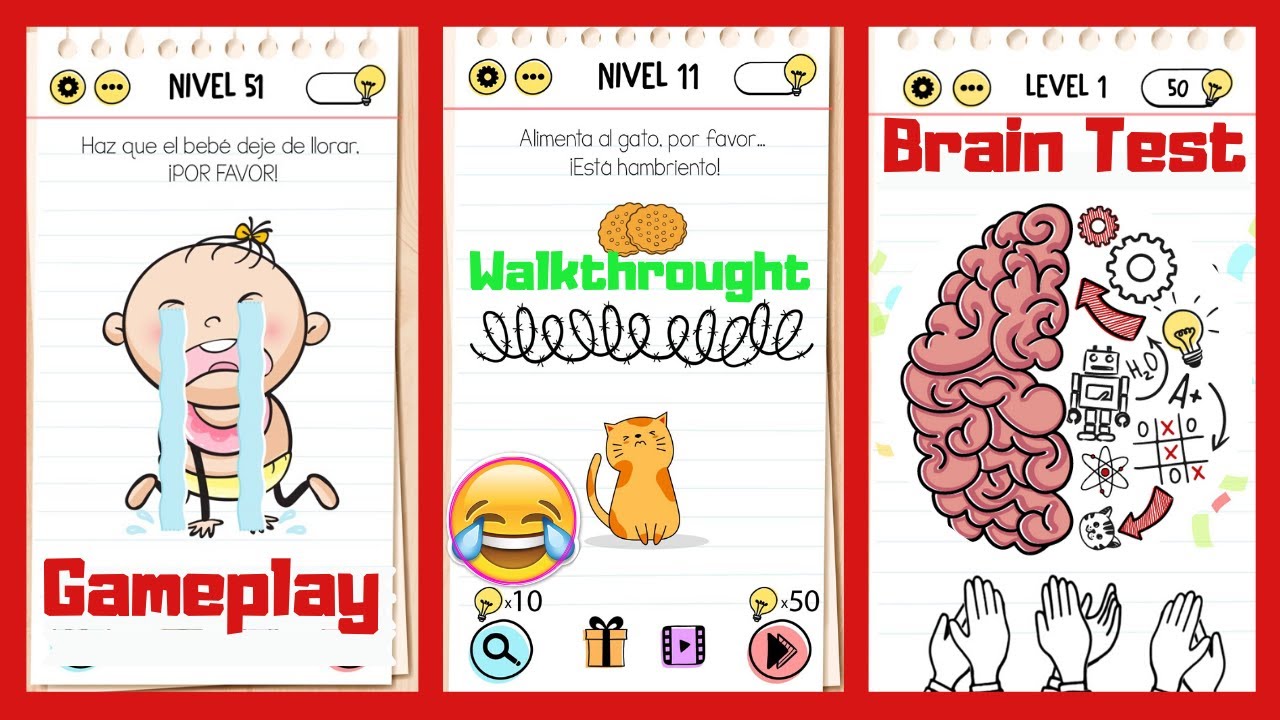 Brain Test Gameplay Walkthrough 1 Youtube