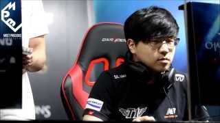 [2015 LCK Summer R2 SKT T1] Eye contact with Bengi 벵기