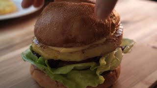 Have you had Dico's pineapple chicken burger The unique Hawaiian flavor burger