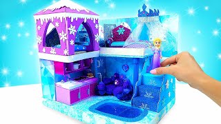 Let's Build a Mini Castle For Elsa ❄️🏰 Cute DIY Doll Houses