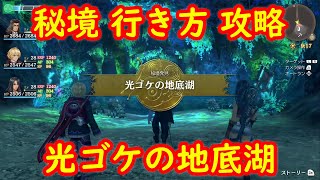 【秘境】光ゴケの地底湖 行き方 場所 攻略【スイッチ版 ゼノブレイド ディフィニティブ エディション Xenoblade Definitive Edition】