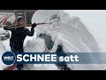 SCHNEECHAOS IN DEN ALPEN: Meterhoher Neuschnee, extreme Lawinengefahr und Stromausfälle