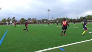 2018年4月14日 日本クラブユース選手権神奈川大会1回戦 カルペソール湘南-秦野ＦＣ 後半 おおね公園