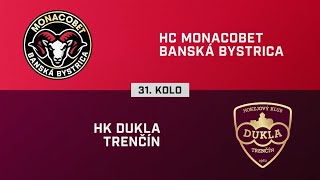 31. kolo: HC MONACObet Banská Bystrica 3:2 sn (HIGHLIGHTY)