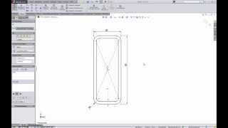 SOLIDWORKS Video Tutorial - Erstellung eigener Schweißkonstruktionsprofile