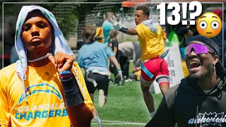 This 13 Year Old Receiver Scored EVERY TIME He Touched The Ball! (HARDCOUNT LOS ANGELES)