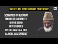 sas geelani quits hurriyat conference lashes out at cadre in his letter