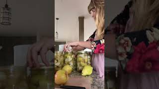 Pear Canning! Step by Step - So Easy!