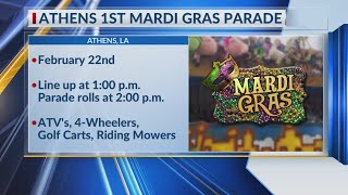 Athens to host 1st Mardi Gras parade