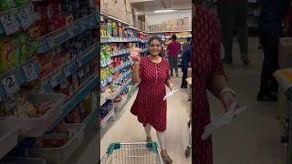 Dmart lo shopping antha easy kadhu🤣#youtubeshorts #minivlog #telugushorts #food #shopping #fun