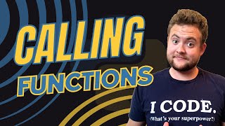 How To Call A Function In Python