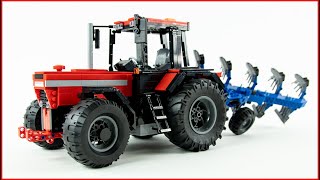 CaDA bricks Farm Tractor | C61052W Speed Build for Collectors - Brick Builder