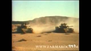 FARMAROC : T-54 Marocains au Début de la Guerre au Sahara