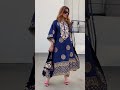 party wear kaftan look💙💙 viral shortvideo grwm latest