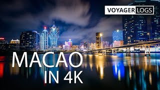 Macao in 4K | Macau City, Las Vegas of Asia