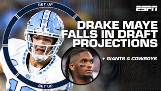 Drafting Drake Maye will 'get you fired'⁉😳 + Cowboys having WORST OFFSEASON in NFL | Get Up