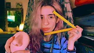 ASMR totally chaotic face measure 🖍️ // random unpredictable 🧵 NONSENSICAL