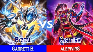 Ryzeal Fiendsmith Vs Kashtira || Garrett B. Vs alepivir8 || High Rated - Dueling Book