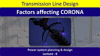 Lecture-6 Factors affecting CORONA || Corona Discharge