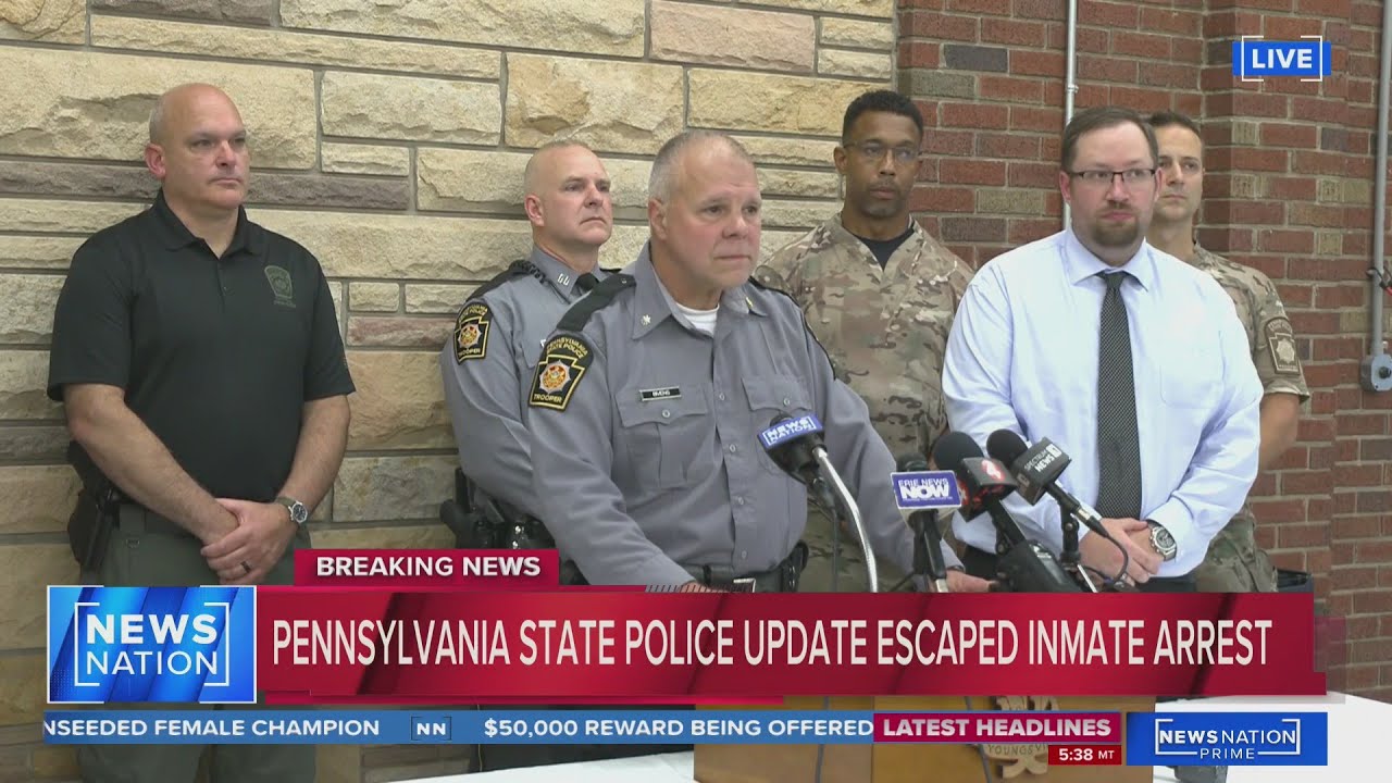 Police: Survivalist Michael Burham Captured After Pennsylvania Prison ...