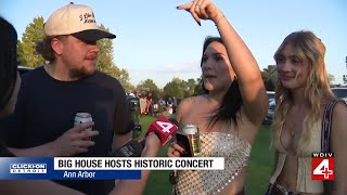 Zach Bryan visits Michigan Stadium for historic concert