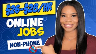 🚫 *NON-PHONE!!* $26-$28/hr TECH SUPPORT Work-From-Home Job! Entry Level + Great Benefits!