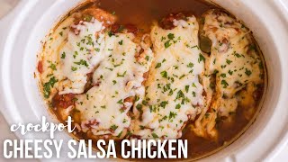 Crockpot Salsa Chicken: 6 ingredients! | The Recipe Rebel