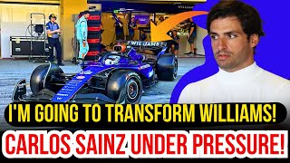 Carlos Sainz Faces Giant Challenge at Williams in 2025! - 317kmplus