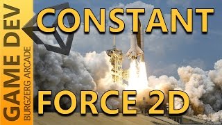 Constant Force 2D - 2D Game Development With Unity