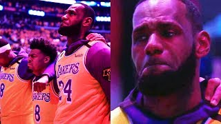 LeBron James & Lakers Pay Tribute To Kobe Bryant 🙏